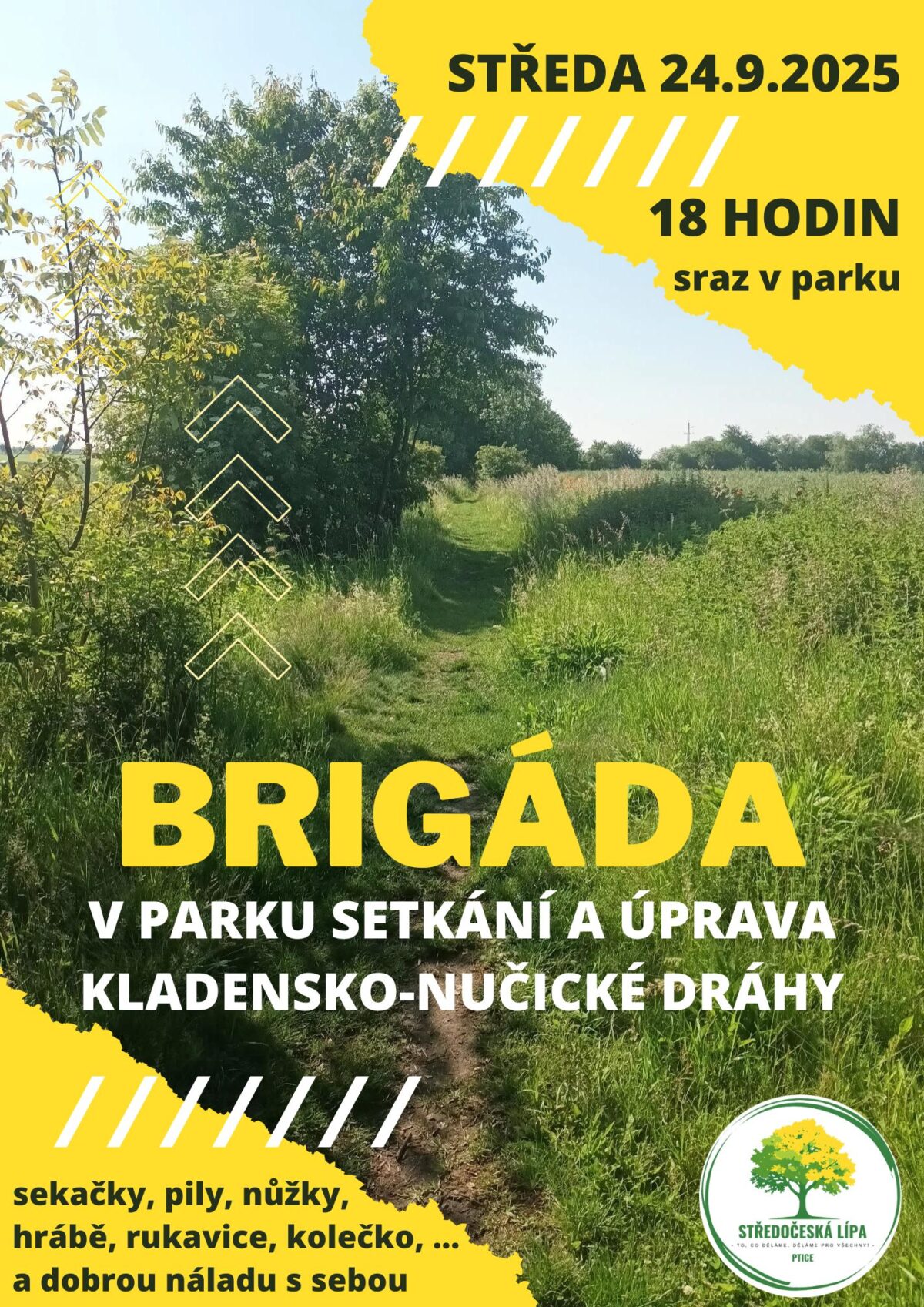 Brigáda v parku Setkání 24.9.2025